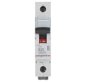 Wyłącznik nadprądowy 1P B 20A 6kA AC S301 TX3