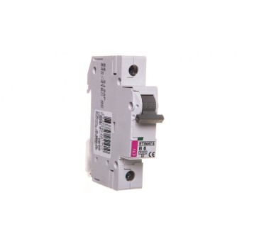 Wyłącznik nadprądowy 1P B 6A 6kA AC ETIMAT 6 00211