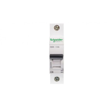 Wyłącznik nadprądowy 1P C 6A 6kA AC K60N A9K02106