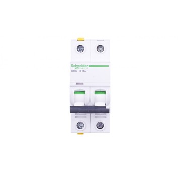 Wyłącznik nadprądowy 2P B 16A 6kA AC iC60N-B16-2 A