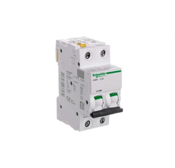 Wyłącznik nadprądowy 2P C 6A 10kA AC iC60H-C6-2 A9