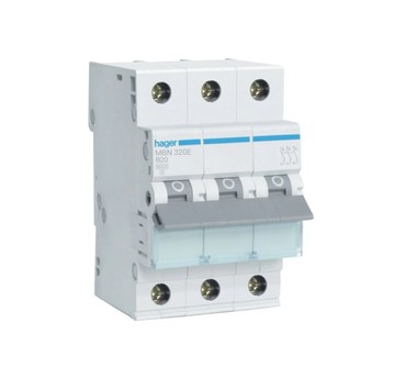 Wyłącznik nadprądowy 3P B 20A 6kA AC MBN320E