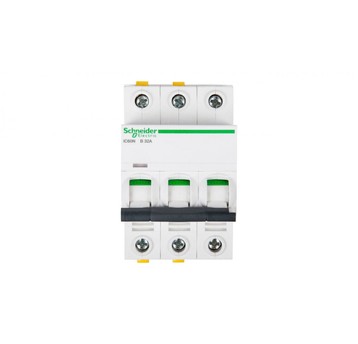Wyłącznik nadprądowy 3P B 32A 6kA AC iC60N-B32-3 A