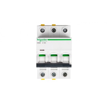 Wyłącznik nadprądowy 3P C 10A 6kA AC iC60N-C10-3 A