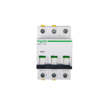 Wyłącznik nadprądowy 3P C 16A 6kA AC iC60N-C16-3 A