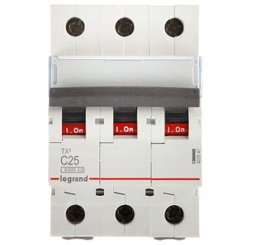 Wyłącznik nadprądowy 3P C 25A 6kA AC S303 TX3 4035