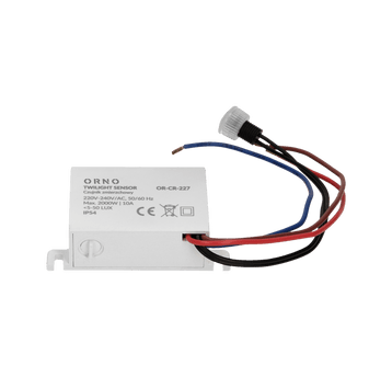 Wyłącznik zmierzchowy z czujnikiem 10A 230V 5-50lx