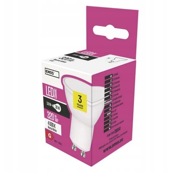 Żarówka LED 3,8W GU10 230V 320lm 4000K