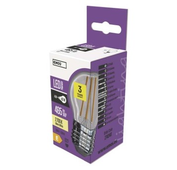 Żarówka LED 4W E27 G45 420lm 3000K GLOB