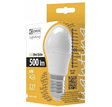 Żarówka LED 6W E27 500lm 3000K MINI GLO