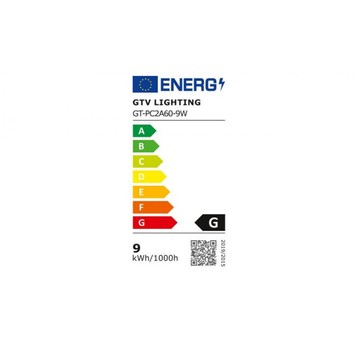 Żarówka LED E27 A60 9W 760lm 3000K AC220-240V 200s