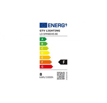 Żarówka LED SMD 2835, E27, B45, 8W, 700 lm, 4000K,