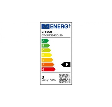 Żarówka LED SMD 2835, E27, B45C, 3W, 200 lm, 3000K