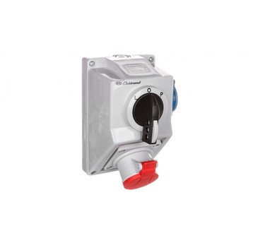Zestaw instalacyjny z gniazdem 4P 1x 2P+Z L-0-P16A