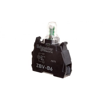 Zestaw świetlny z diodą LED niebieski 24V AC/DC ZB