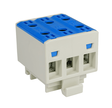 Złączka przelotowa WLZ35/3x16/n, niebieska