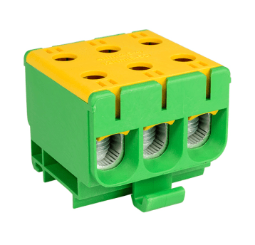 Złączka przelotowa WLZ35/3x50/z, żółto-zielona