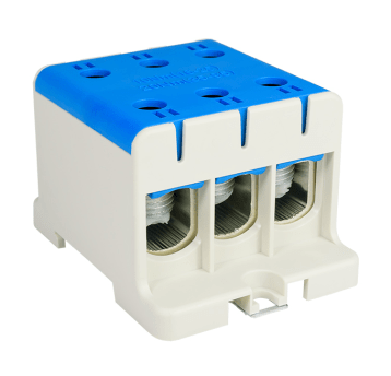 Złączka przelotowa WLZ35/3x95/n, niebieska