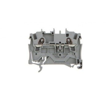Złączka szynowa 2-przewodowa 1,5mm2 szara 2001-120