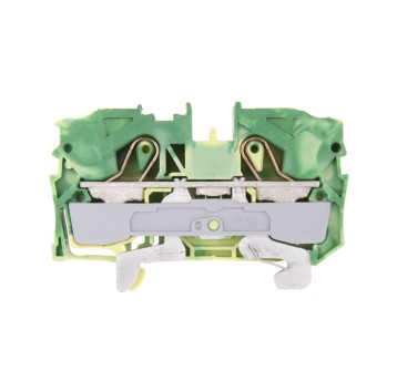 Złączka szynowa ochronna 10mm2 żółto-zielona /25sz